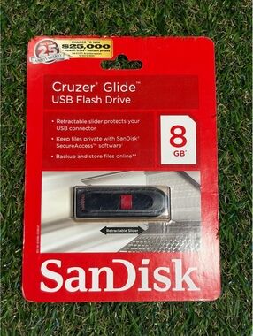 SanDisk Cruzer Glide 8GB USB Flash Drive